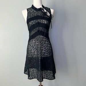 Free People Intimately Black Lace Dress‎ / SZ M